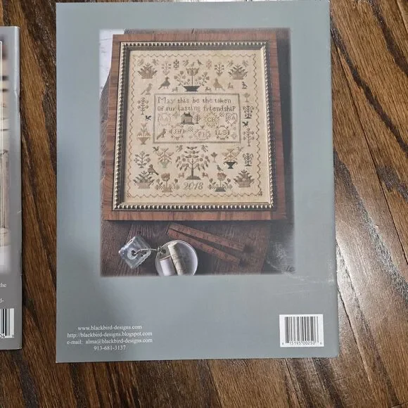 2 - Blackbird Designs Cross Stitch - OUR LASTING FRIENDSHIP - IN FRIENDSHIPS WAY - Picture 8 of 12